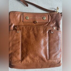Marc Jacobs brown leather cross body